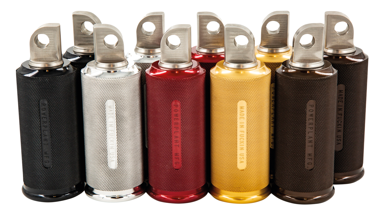 P16 FOOT PEGS Polished