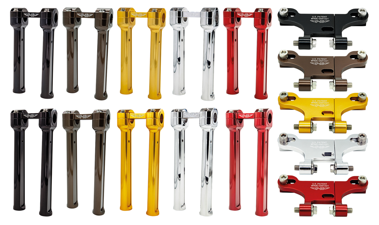 P16 RISERS GAUGE MOUNT Polished