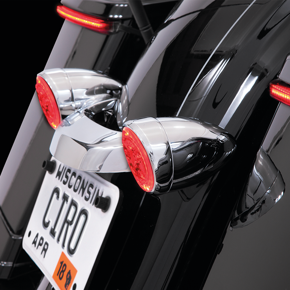 Ciro Fang Chrome rear turnsignal inserts