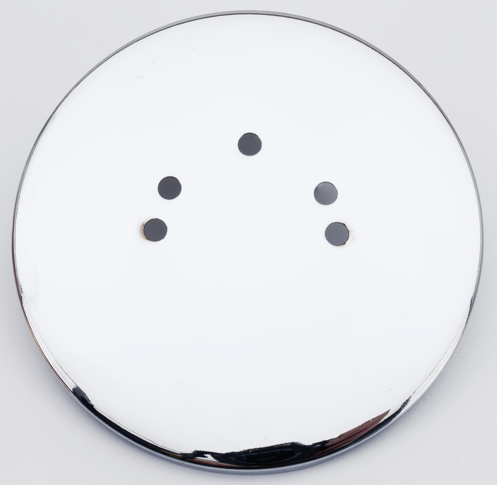 Chrome dust shield cover FX74-79