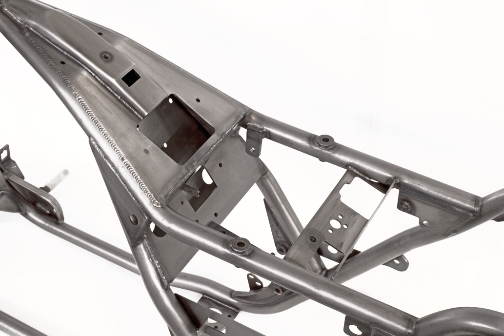 Kraft Tech bagger frame Stretched