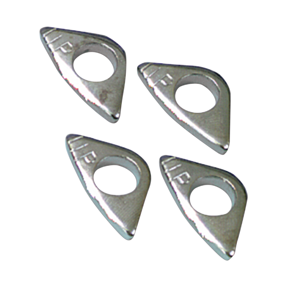 Cyl.base stud spacers BT78-84 chr 8pck