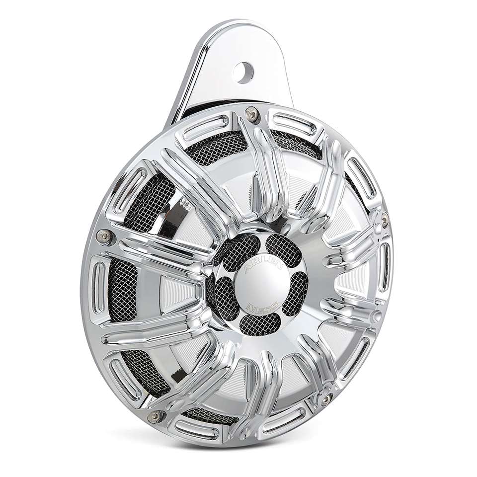 10-GAUGE HORN w/COVER XL91-UP CHROME