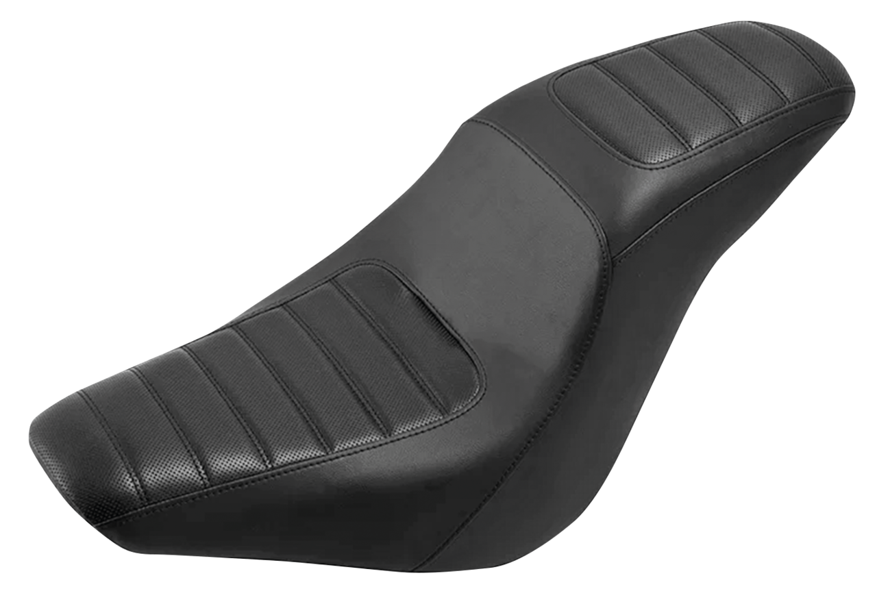 2-Up Pleated Seat Black FXLR18-Up