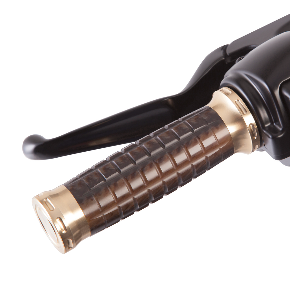 Grips set black anodized TBW models.