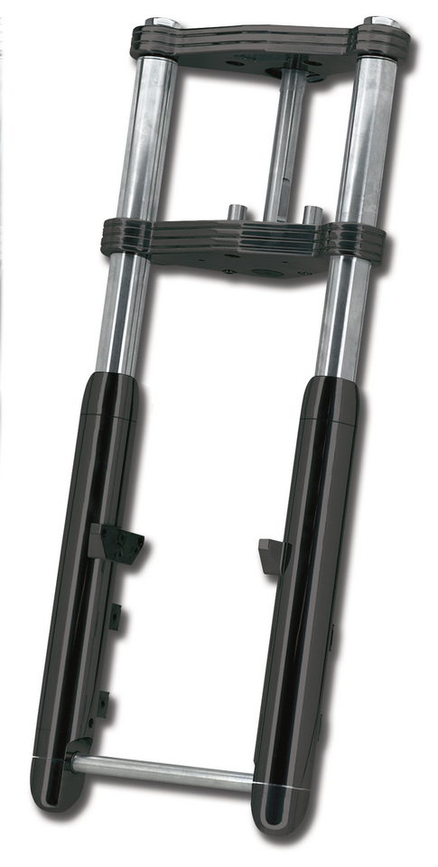 Naked Blk Bubba Front fork +4" (over FL)