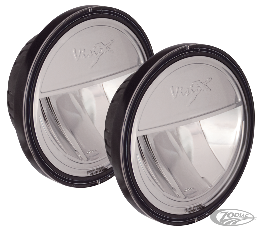 Vision X 4.5" round black passinglampset