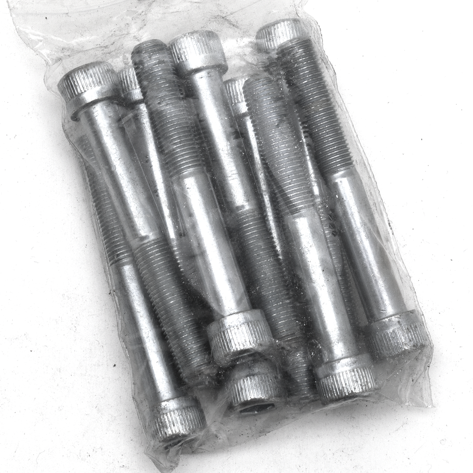 10pck allen bolt 3/8-24x2-3/4" UNF zinc