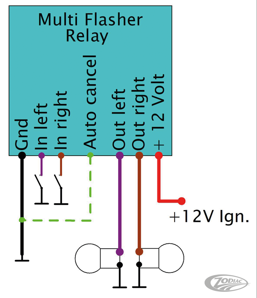 Multi Flasher Relay