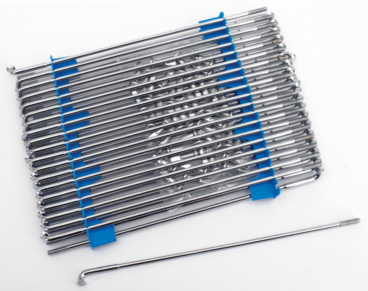 Chrome spoke set 21" DC rim w/spool hub