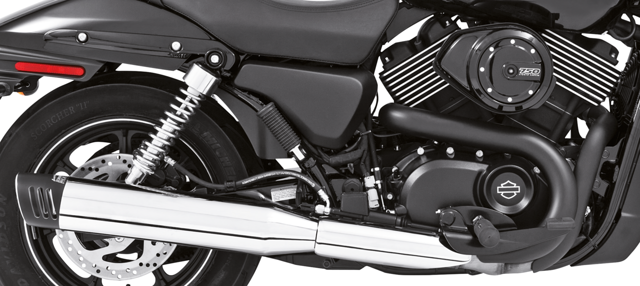 RACING SLIP-ON CHR/BLK TIP XG15-20