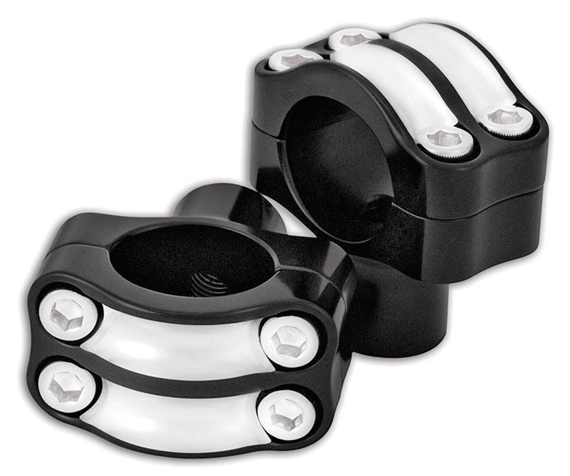 RSD NOSTALGIA RISERS 4-BOLT 1" CONTRAST