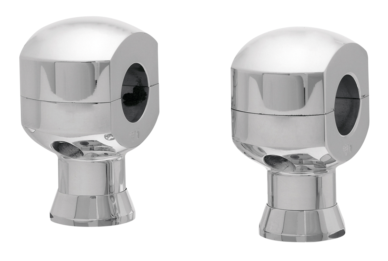 2" Risers for 1" Handlebars Polished