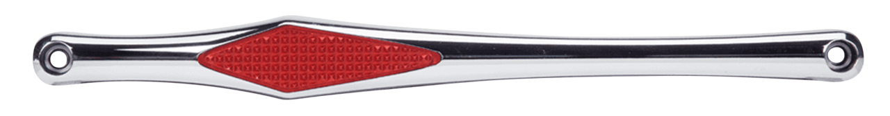 DIAMOND SHIFT ROD CHR W/ RED DIAMOND