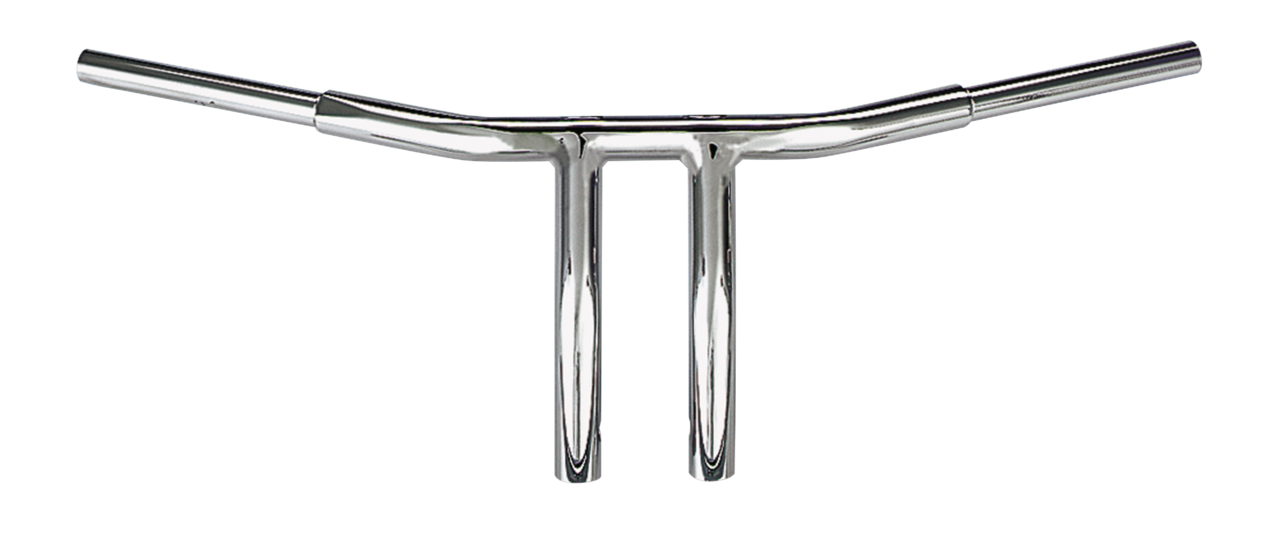 GZP Fat Bubba 1.25" chrome T-bar 8" r