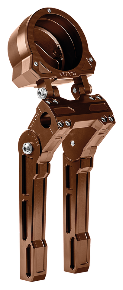 10" Adj. Risers/Gauge Bronze FXLRS22-Up