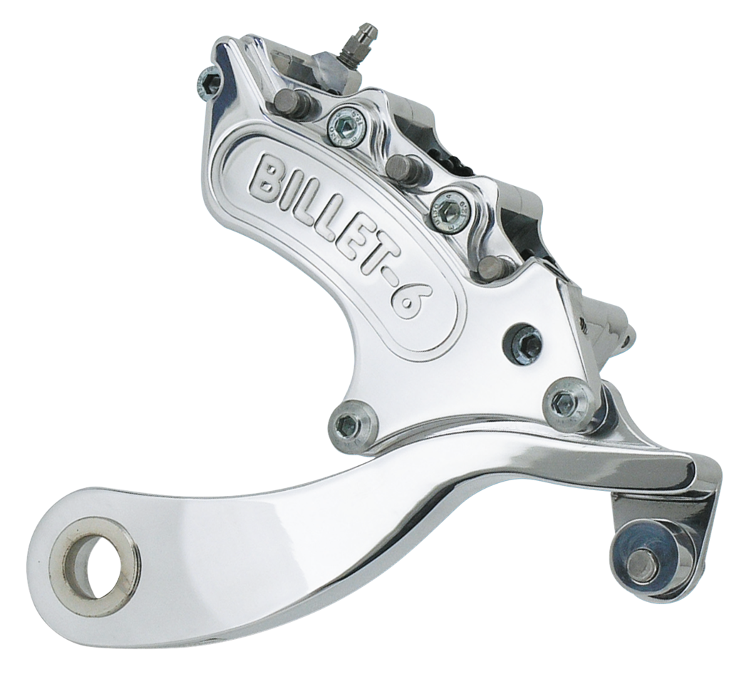 Billet 6 caliper+bracket set FLH/T02-07