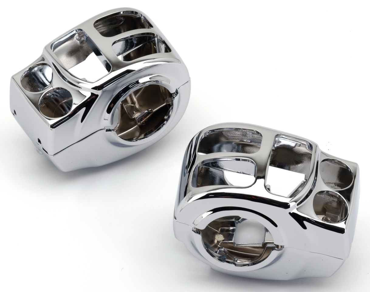 GZP Chr switch housing kit FLH/T14-up