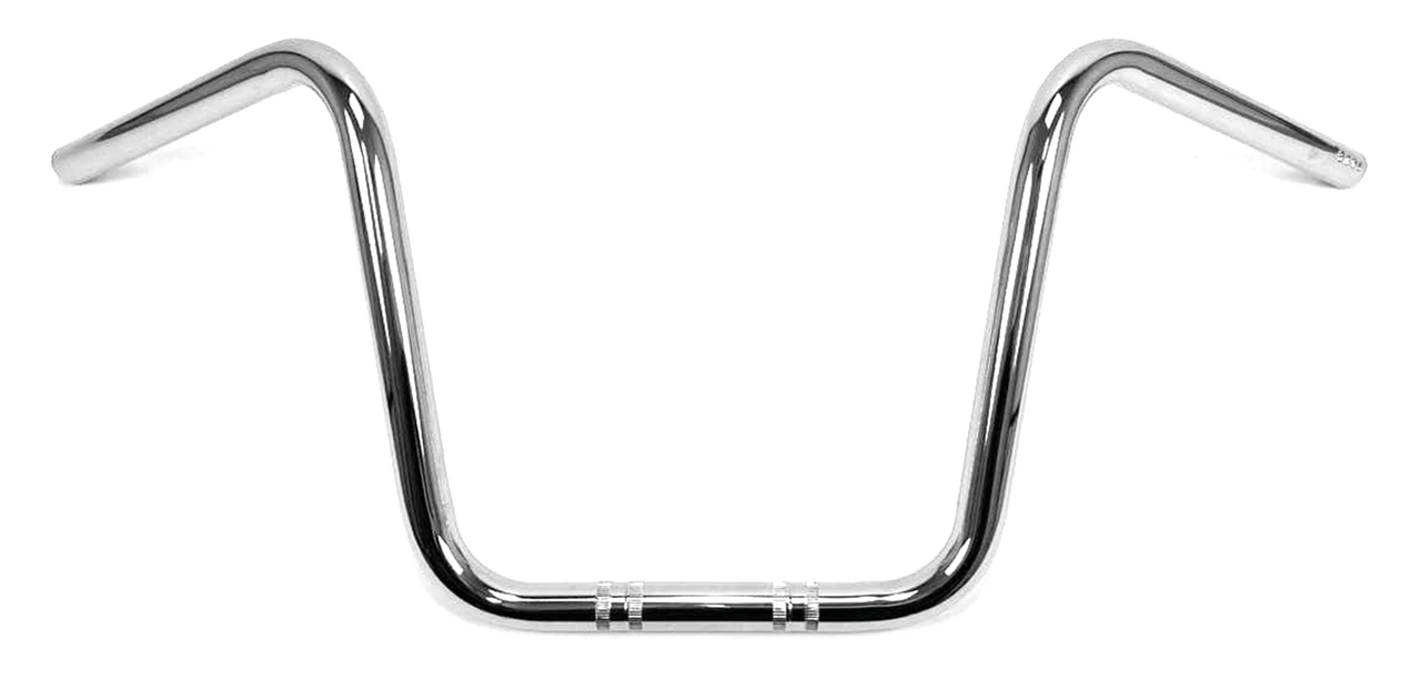 1" Ape Hanger 12" CHR non-dimpled