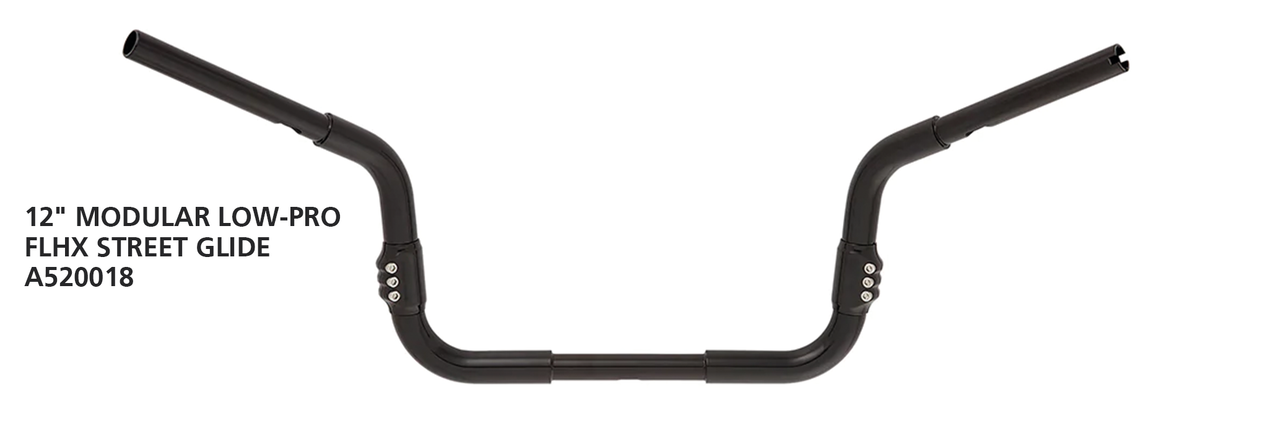 LowPro 3Way Adj. Handlebar Black FLHX