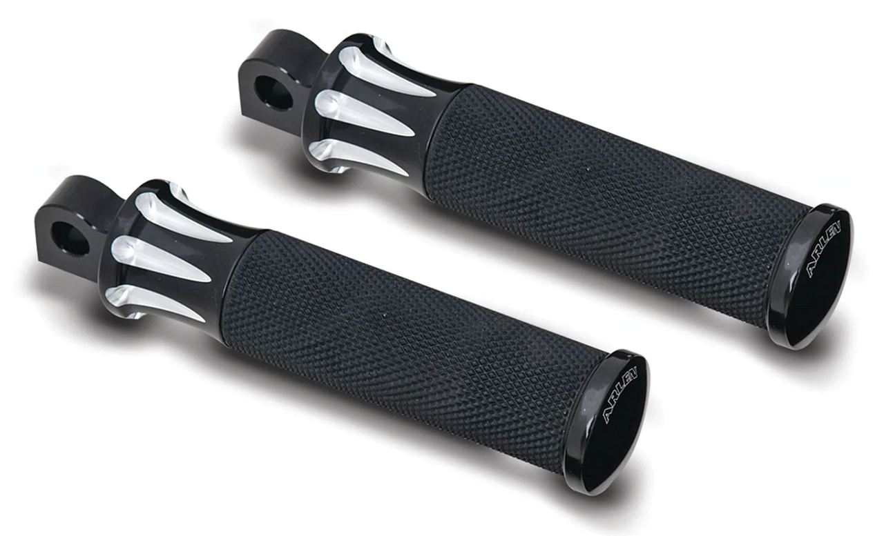 DEEP CUT FUSION FOOT PEGS, BLACK