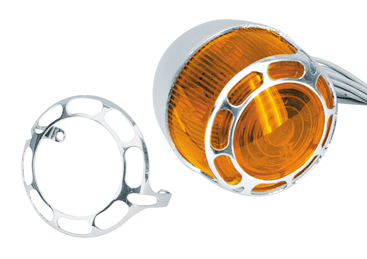 GZP Turn signal trim ring slotted 73-85