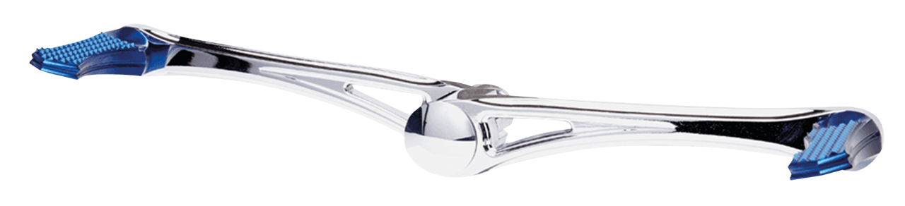 DIAMOND HEEL/TOE SHIFT KIT CHR W/ BLUE P