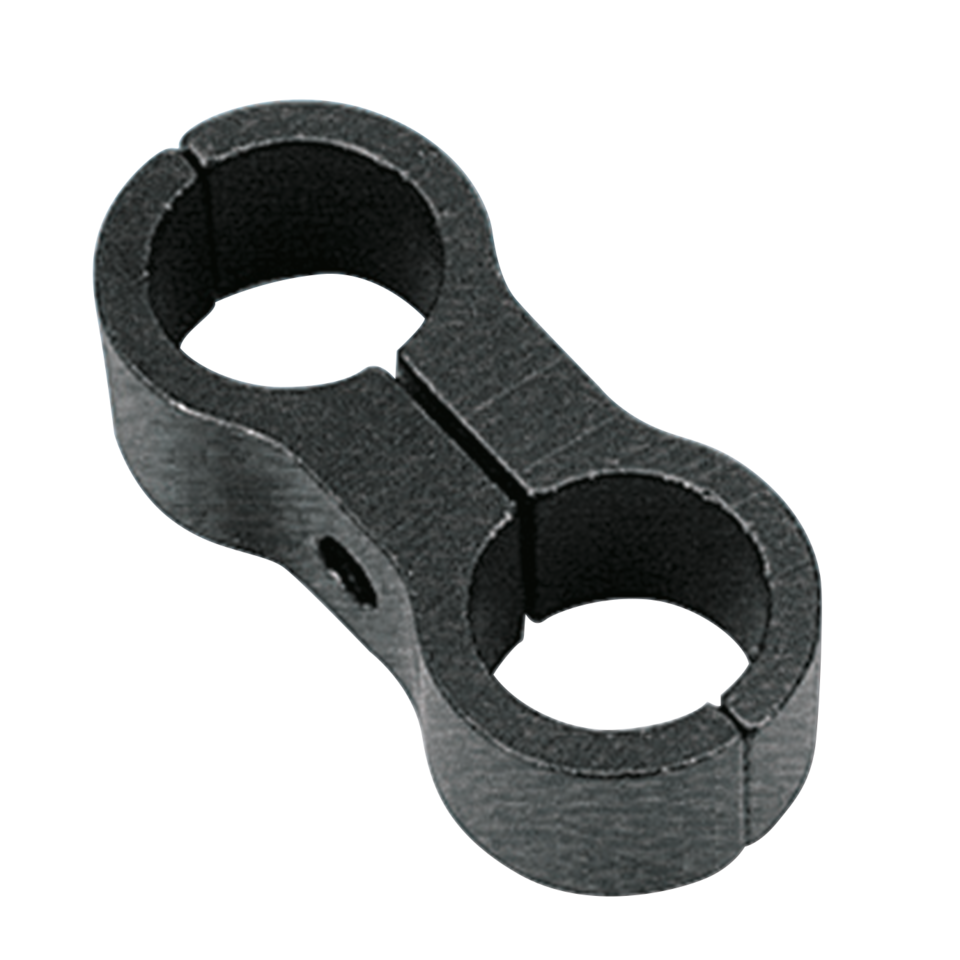 GZP Oil/Fuel line clamp black anodize