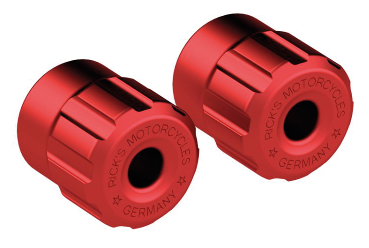 Clubstyle Crash Bar Slider Caps Red