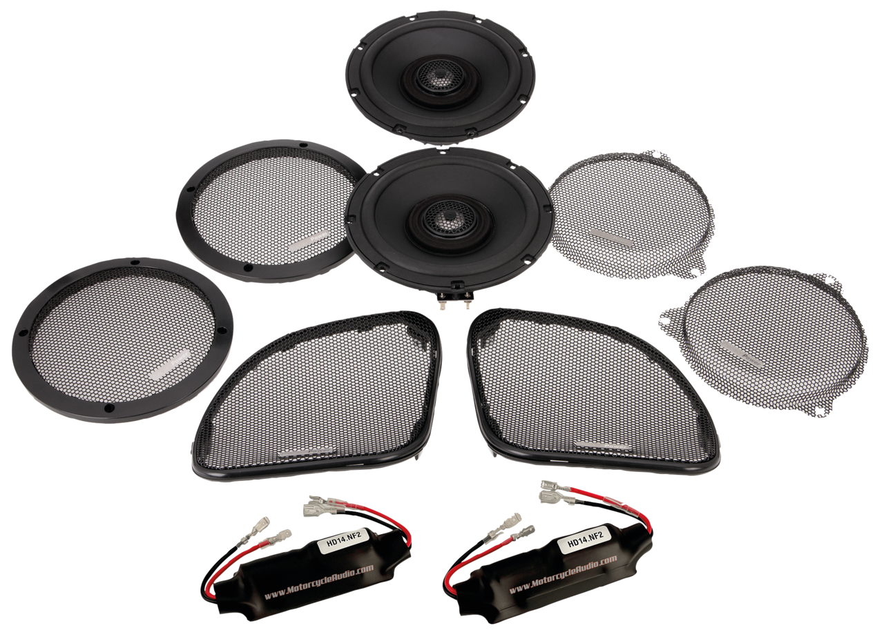 6.5" Fairing Speakers 2 Ohm FLH/T14-Up
