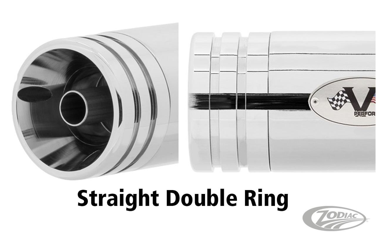 Double Ring 100mm Chr Cap Set FLH/T04-17
