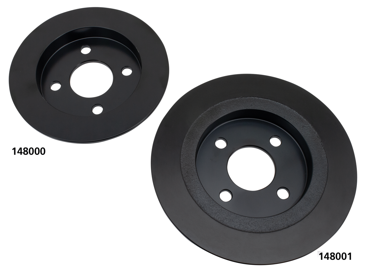 GZP Rr brake rotor EDC blk TK14-up