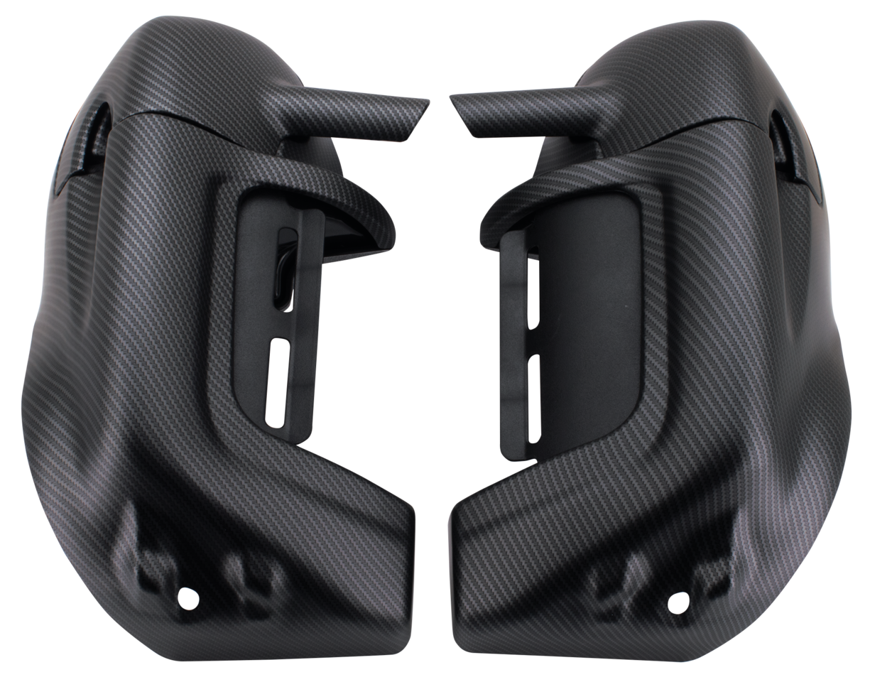 Leg Fairings Matt Carbon FLH/T83-13