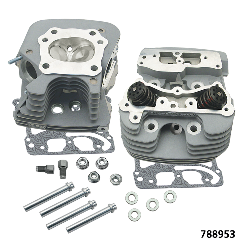 SS 79cc cyl head kit TC06-17 slvr .650"S