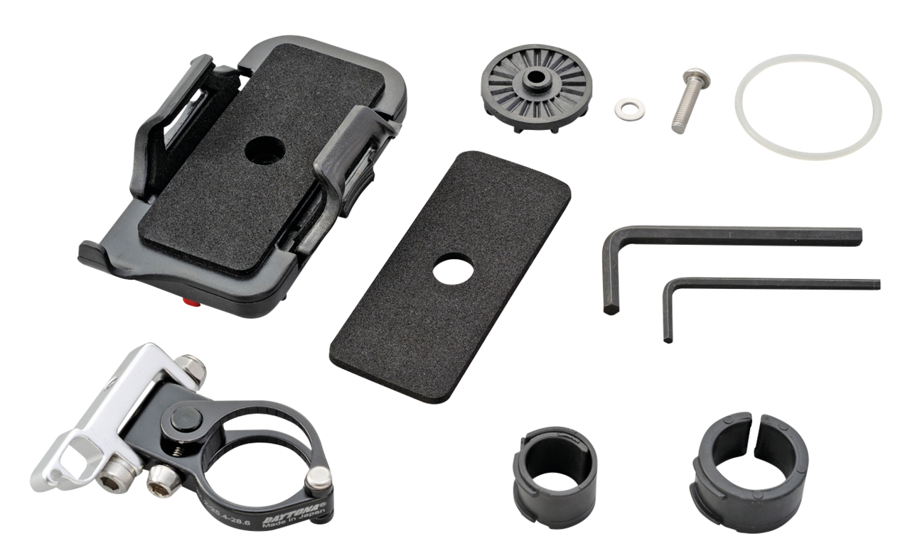 Smartphone holder handlebar mount