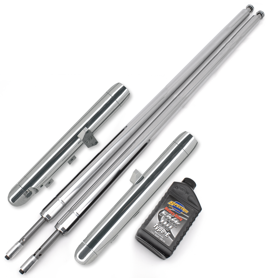 Naked Bubba fork legs 16" over stock le