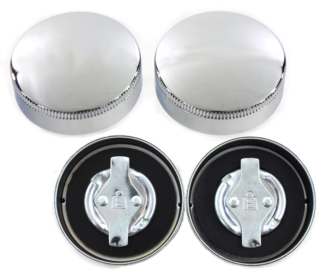 Eaton Gas Cap Set Vented Chrome BT36-38
