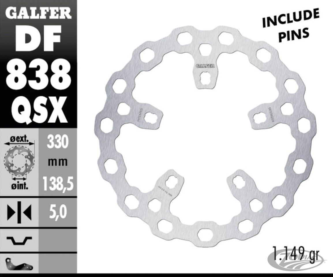 Galfer DF838 Cubiq Disc 13"