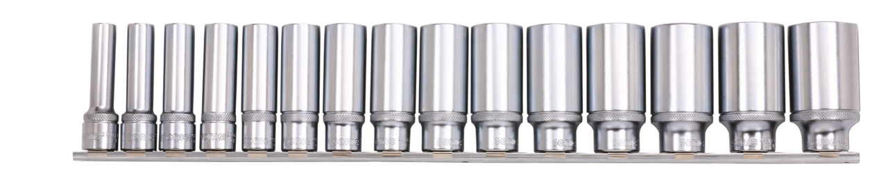 1/2" Socketset long inch sizes 15Pc on r