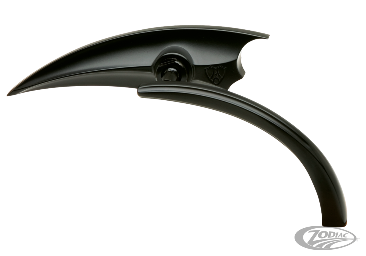 ALT. SCOOP TRIANGLE MIRROR, BLACK, RIGHT