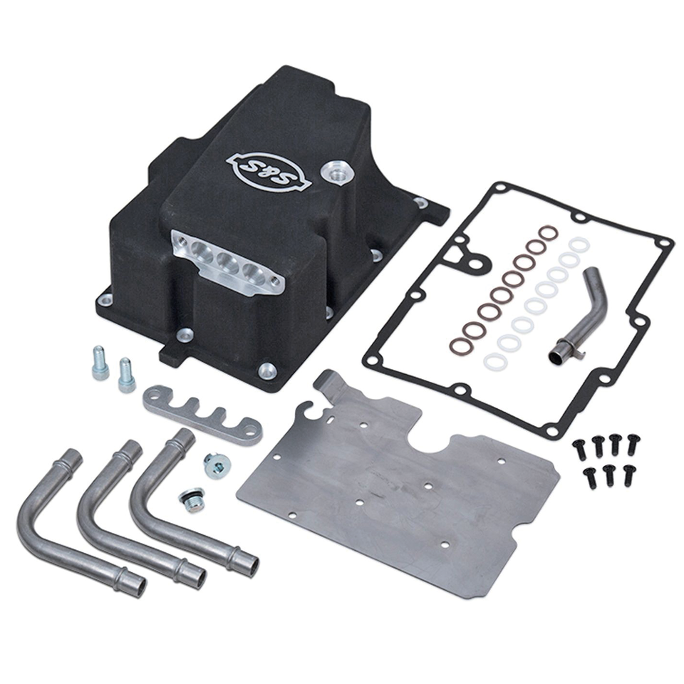 S&S install kit oil line FXD06-17 wr/Blk