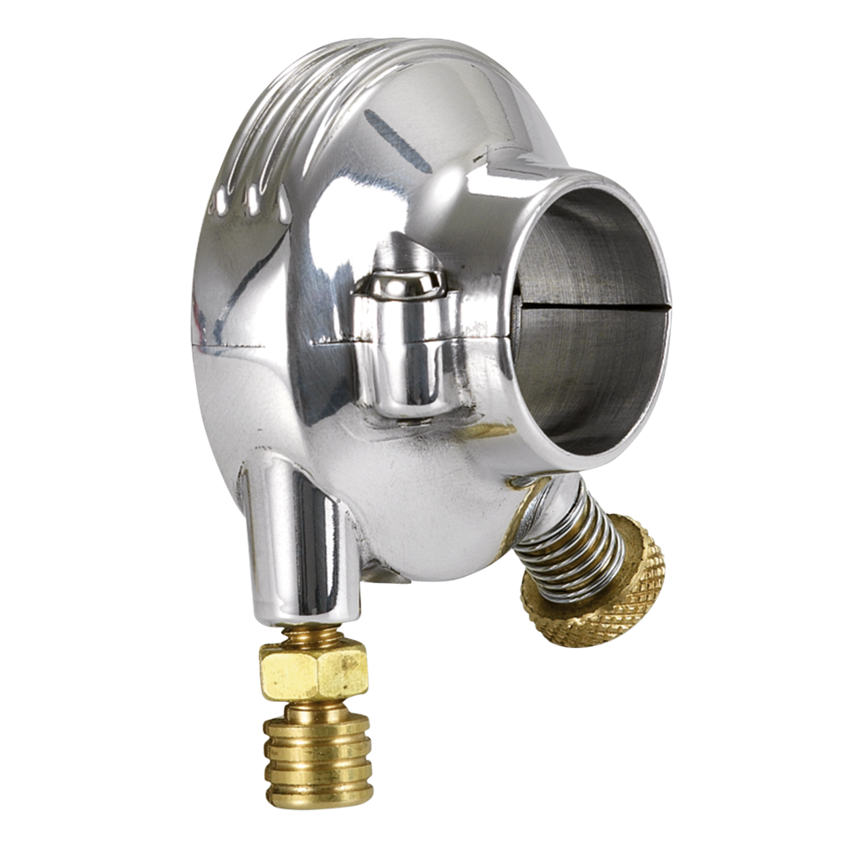 Throttle housing polish aluminum