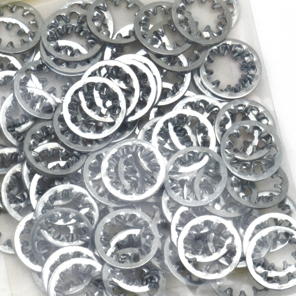 100pck Lockwasher 1/4" internal
