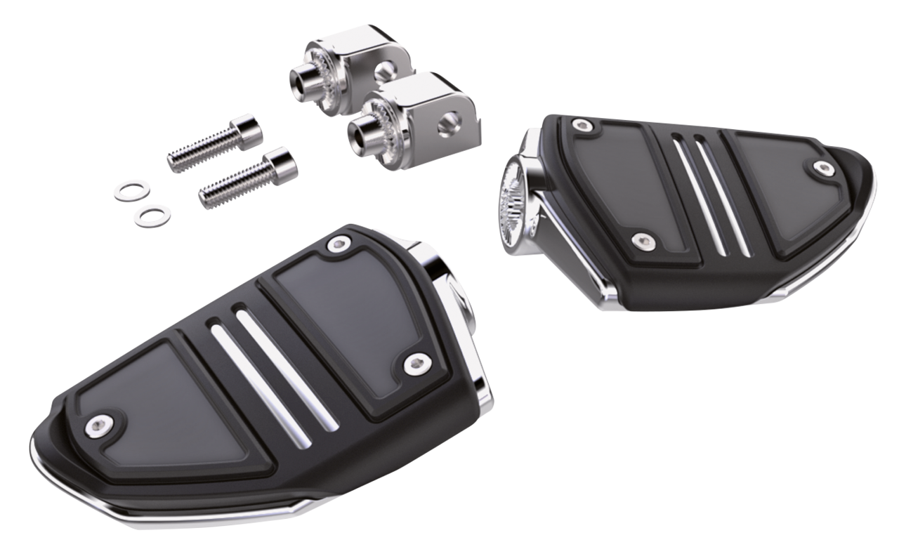 Twin Rail passenger pegs ST18-up Chrome