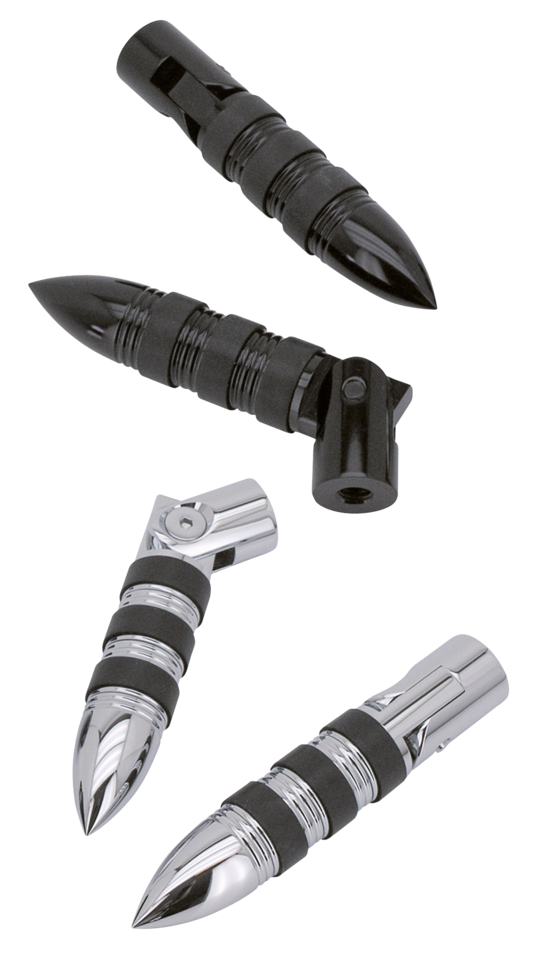 GZP black Magnum pegs w/mounts 3/8"UNC