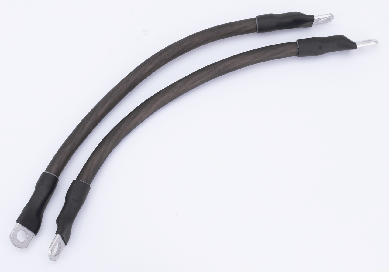 Namz set black 9" battery cables