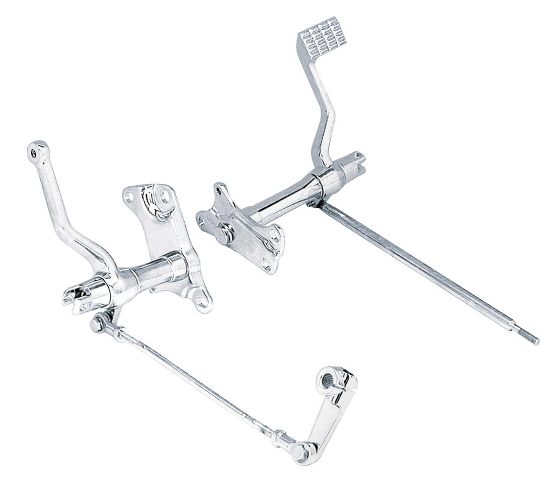 GZP Chrome forward control kit +2" XL86-