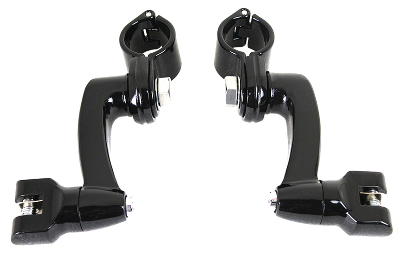 Highway Bar Peg Mounts Black