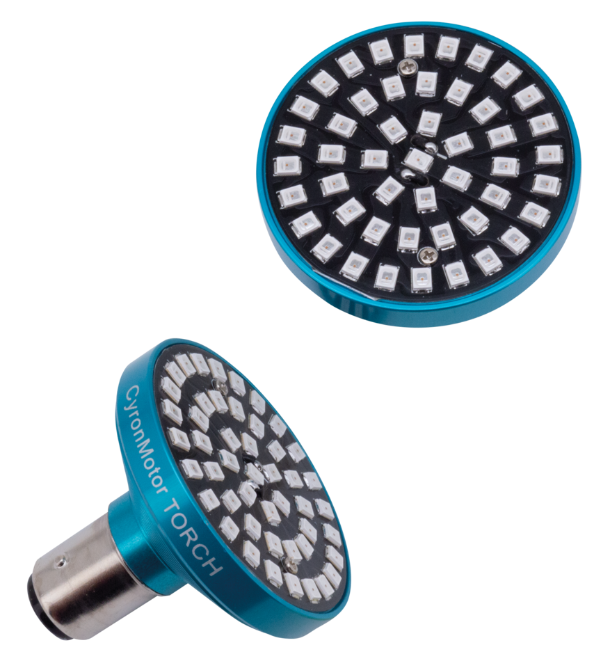 Torch HD Trn Sig LED insert 2" red