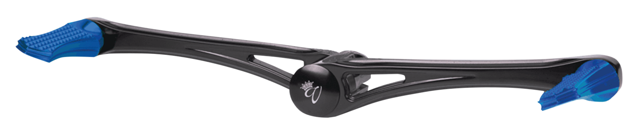 DMND HEEL/TOE SHIFT KIT BLK W/ BLUE PEGS